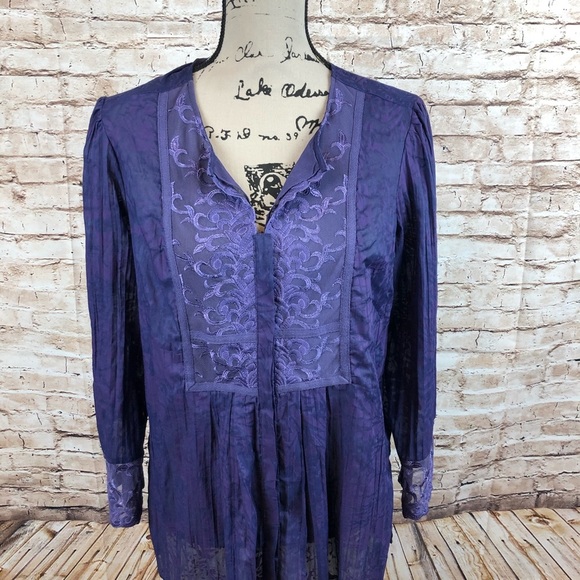 Coldwater Creek Tops - Coldwater Creek Purple Shirt